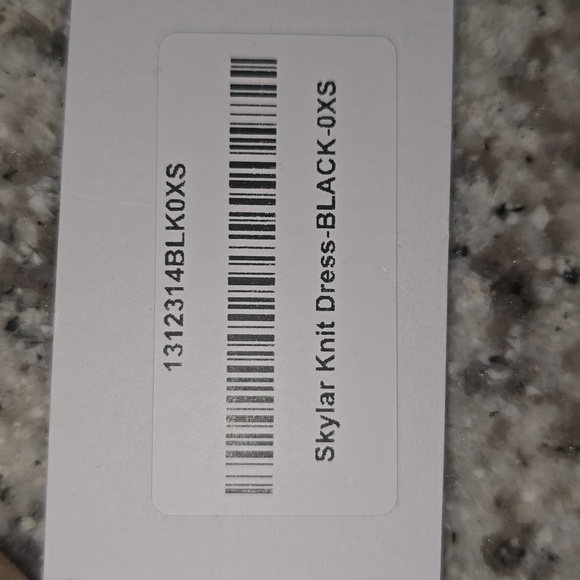 Reformation - Skylar Knit Dress Sleeveless Mini - XS Black - Picture 10 of 10